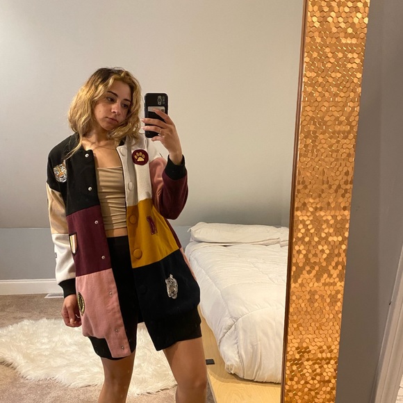 Multicolor patched jacket - Picture 1 of 3